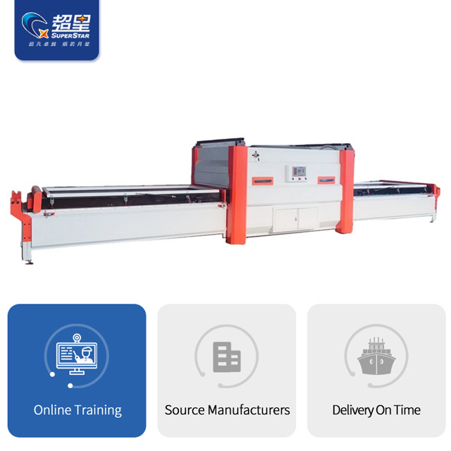 Superstar Cnc CX- 3000e מכונת למינציה PVC עם מסך מגע Plc