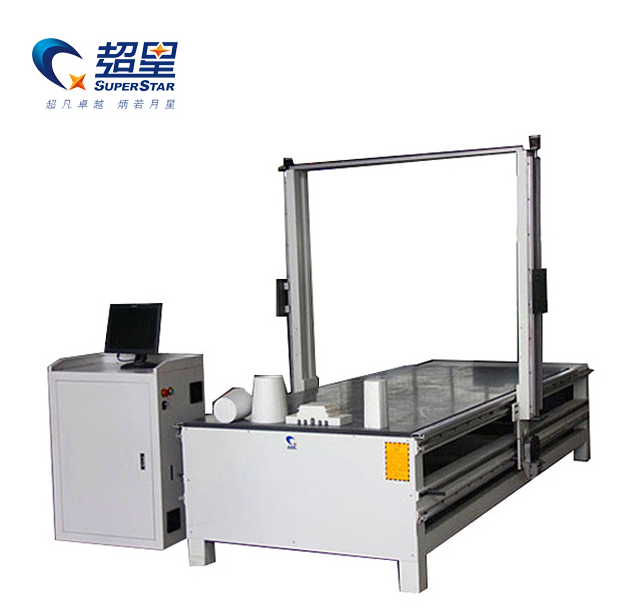 Superstar CX-1325 hot wire vertical foam cutting machine