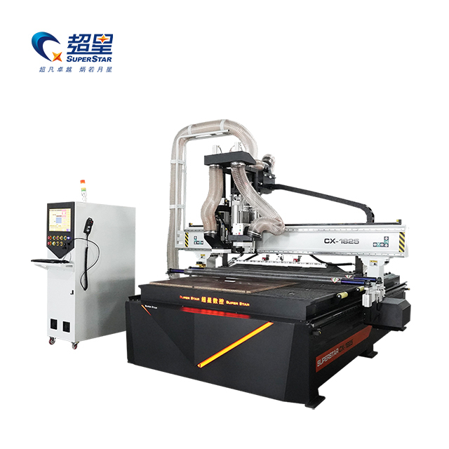 CX-1825 B11 ATC CNC راؤٹر ڈرلنگ یونٹ کے ساتھ