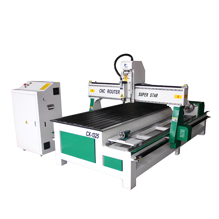 Superstar CNC CX - 1325 Woodworking Side Cylindrical Engraving Machine