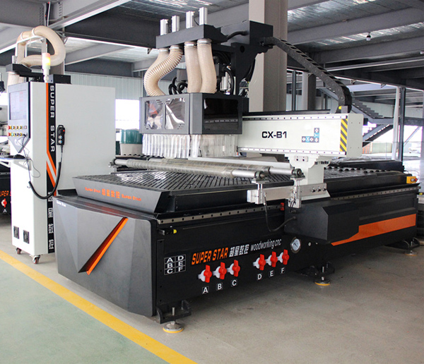 What are the advantages of the four-process CNC cutting machine?
