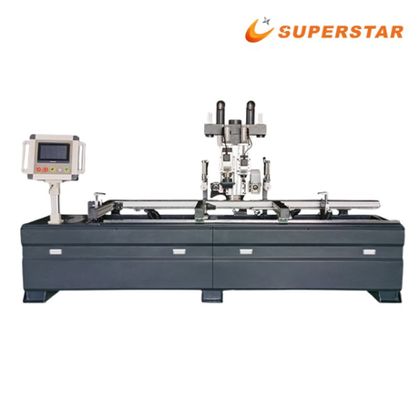 Superstar CX-1536 Penghala CNC Lubang Kunci Pintu Kayu Ketepatan Tinggi