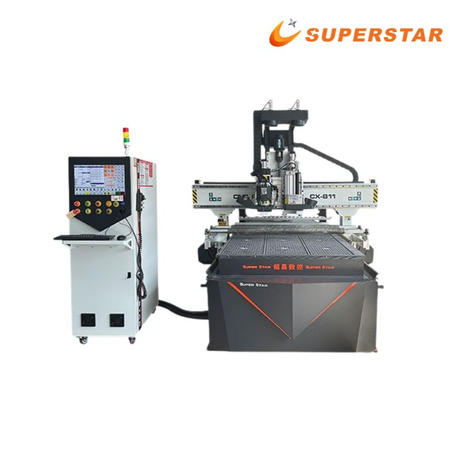 Penghala CNC Superstar CX-B11 ATC dengan Unit Penggerudian