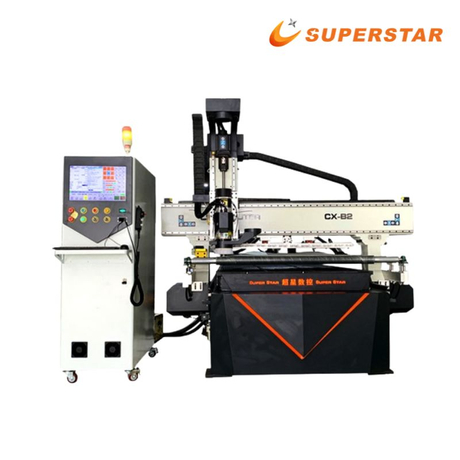 Superstar CX-1325 Linearni ATC CNC stroj za rezanje lesa za omare
