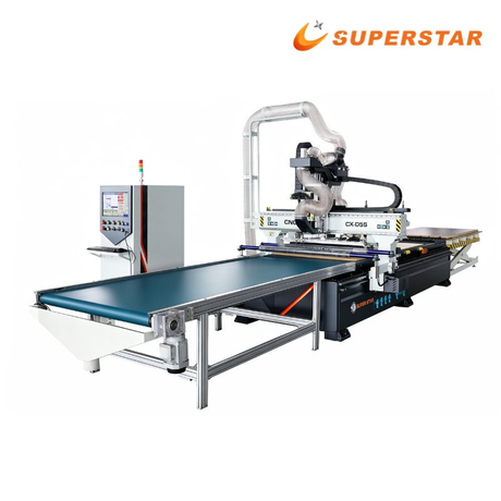 Router D5S ATC CNC me ngarkim dhe shkarkim automatik