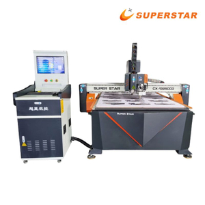 جهاز توجيه CNC للإعلان عالي السرعة Superstar 1325 CCD