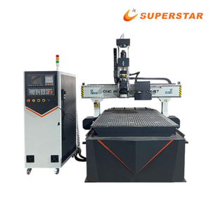 Dřevěn&yacute; ATC CNC router Superstar 1300&times;2500 mm pro reklamu a dveře