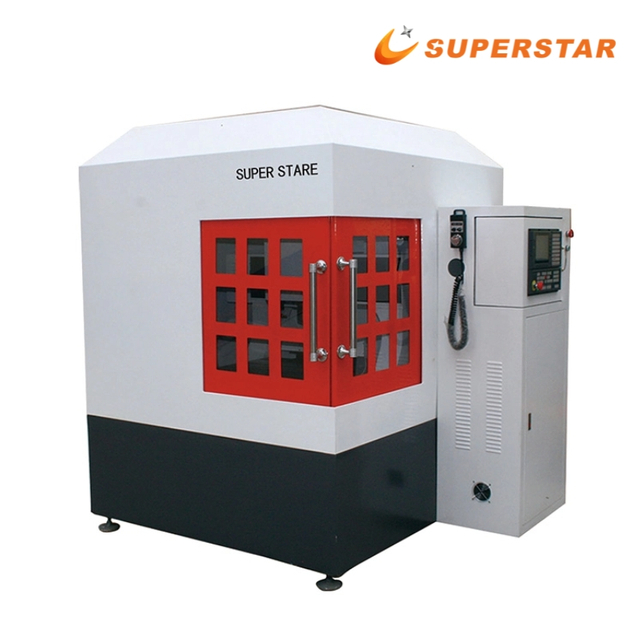 Μηχανή κατασκευής καλουπιών CNC μετάλλων Superstar CX-6060 υψηλής ακρίβειας