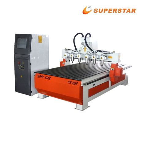 CX-1325 Maha-Spindle Woodworking CNC Pouara mo nga Taonga Paewhiri
