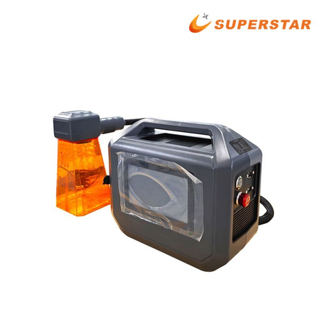 Mesin Penanda Laser Gentian Pegang Tangan Mini Superstar (20W / 30W / 50W)