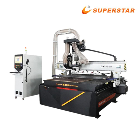 Penghala CNC Superstar CX-1825 B11 ATC dengan Unit Penggerudian